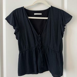 Abercrombie & Fitch flowy shirt blouse